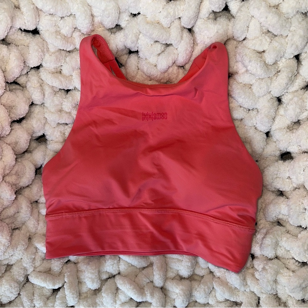 SOLD Lululemon Neon Pink Sportsbra